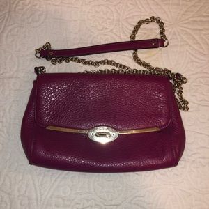 Coach Madison Leather Chain Crossbody Bag